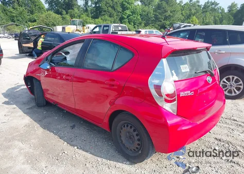 2012 Toyota Prius C One from USA, damaged, VIN JTDKDTB3XC1507167